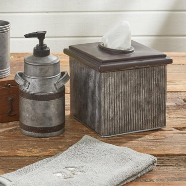 Antique Farmhouse Canister Tissue Holder - Park Designs - The Fox Decor